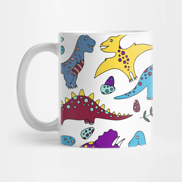 Cute Dinosaurs by HLeslie Design